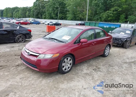 2008 Honda Civic Lx из США, поврежденный, VIN 2HGFA16568H535262